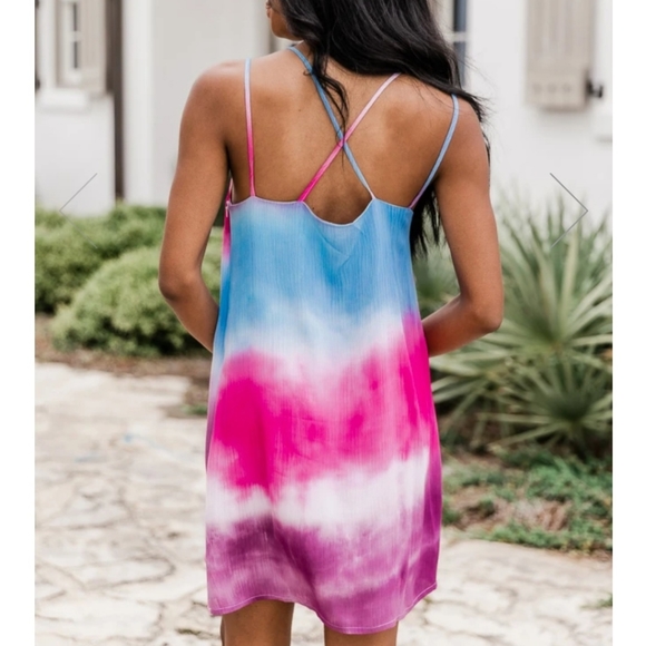 Dip dye summer dress - Picture 2 of 5